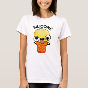 Camiseta Silicone Funny Sorvete Cone Pun