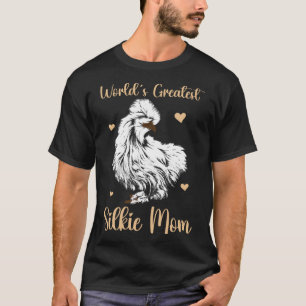 Camiseta Silkie Chicken Mama Animal Silky Chicken Farmer