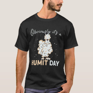Camiseta Silkie Chicker Farmer Humit Chinês Silky