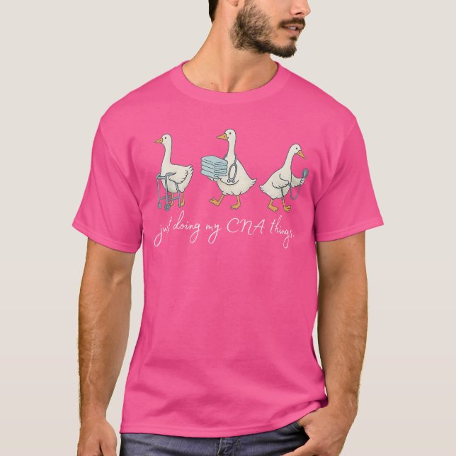 Camiseta Silly Goose CNA Certified Nursing Assistant Apprec (Frente)
