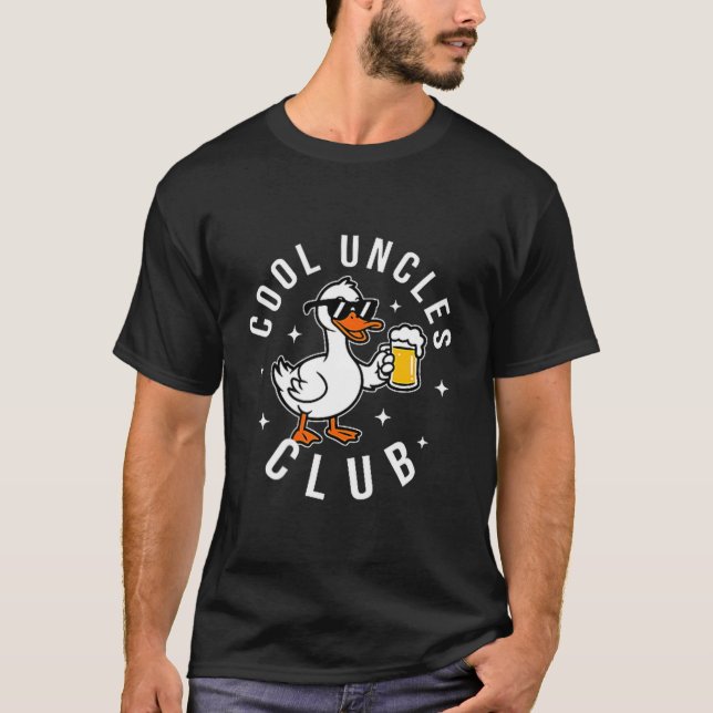 Camiseta Silly Uncle Goose Cool Uncles Club Shirt Men Uncle (Frente)