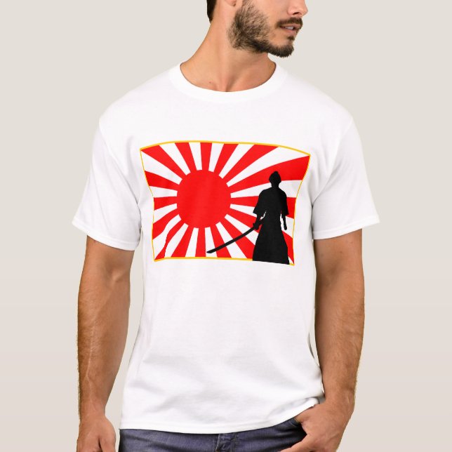 Camiseta Silueta Samurai. (Frente)