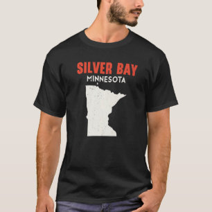Camiseta Silver Bay Minnesota State America Viagem Minn