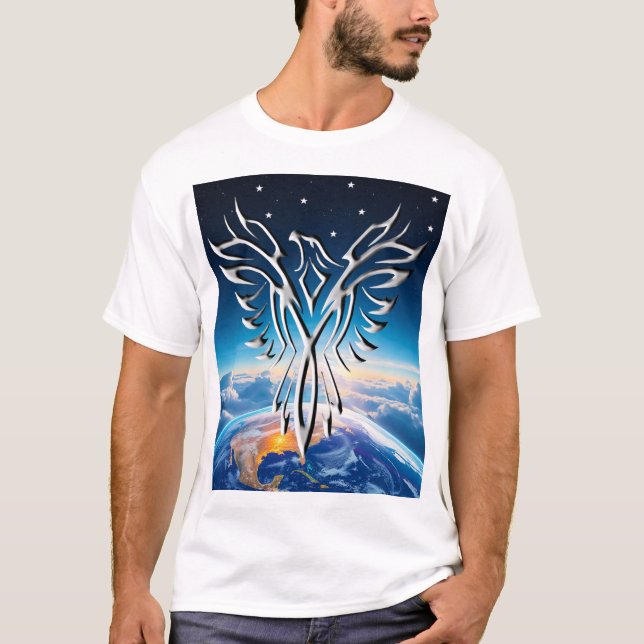 Camiseta Silver Eagle Sunrise (Frente)