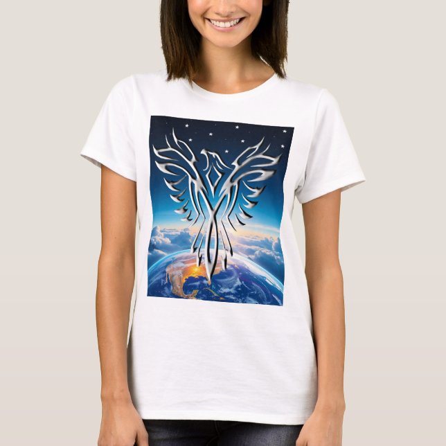 Camiseta Silver Eagle Sunrise (Frente)