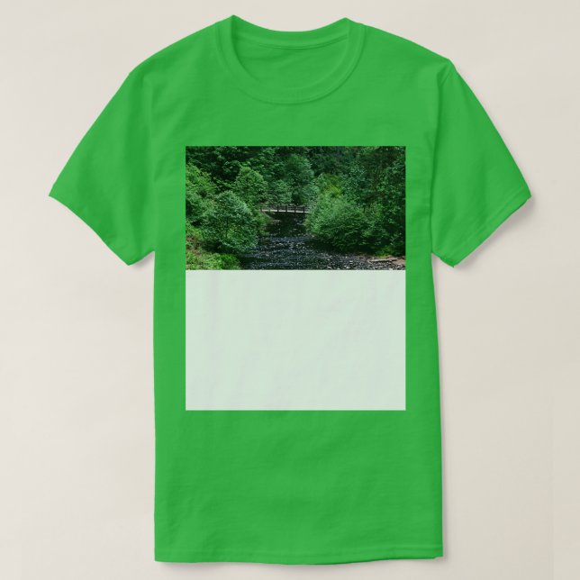 Camiseta Silver Falls State Park Oregon 1 (Frente do Design)