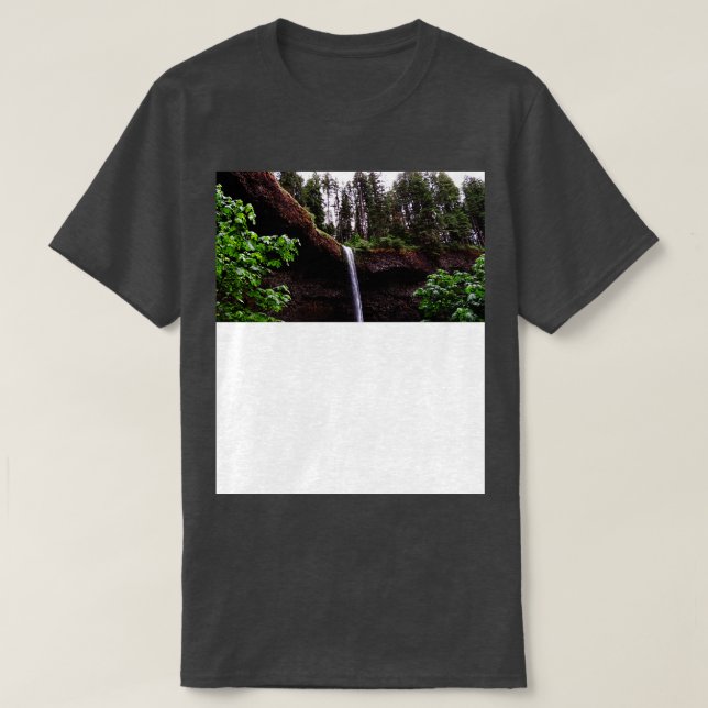 Camiseta Silver Falls State Park Oregon 3 (Frente do Design)