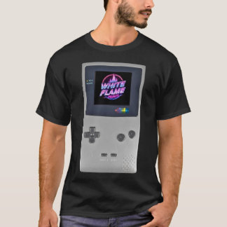 Camiseta SILVER Handheld Gaming Console Retro 90s Gamer Nos