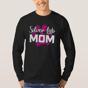Camiseta Silver Lab Mama Pelo Cachorro Mãe