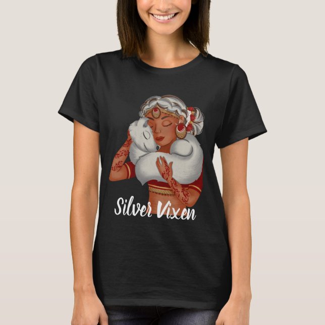 Camiseta Silver vixen (Frente)
