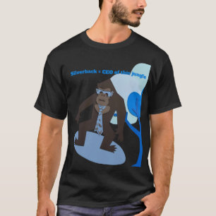 Camiseta Silverback = CEO desta selva