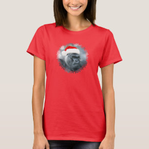 Camiseta Silverback como o Agrupamento de Natal