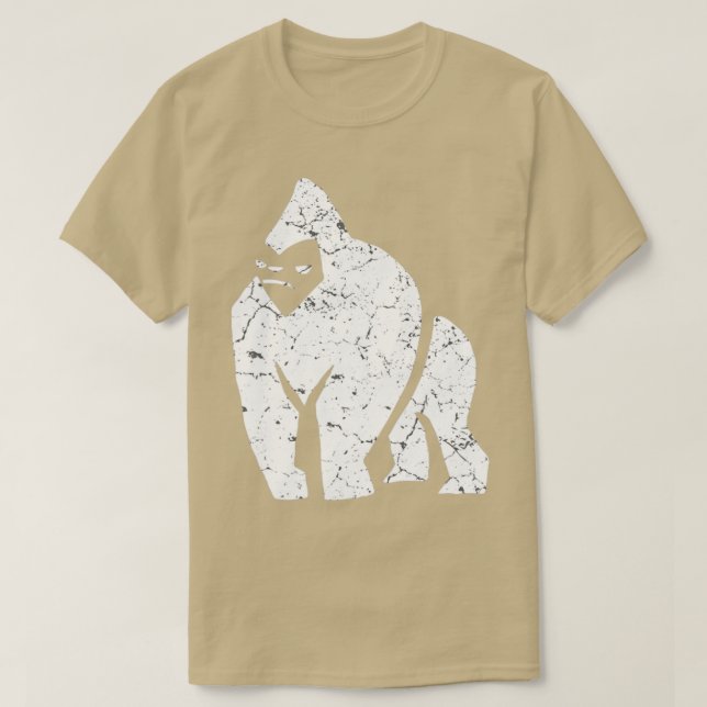 Camiseta Silverback Gorilla (Frente do Design)