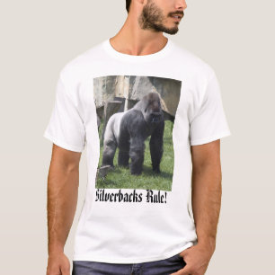 Camiseta silverbacks, regra dos Silverbacks!