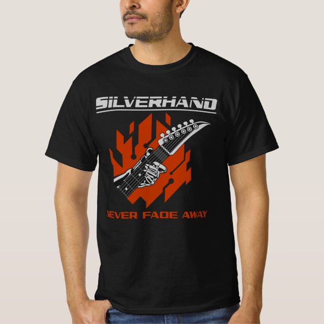 Camiseta Silverhand Nunca Desaparece (Frente)