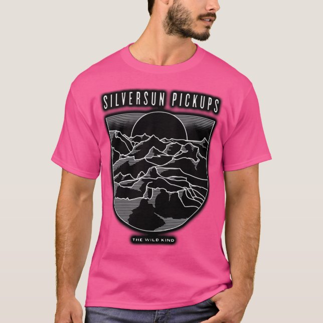 Camiseta Silversun Pickups PrataSilversun Pickups sol Pegar (Frente)