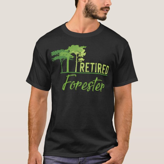 Camiseta Silvicultor Aposentado (Frente)