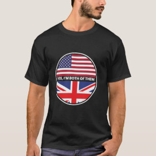 Camiseta Sim, Ambos Os Estados Unidos Excelente Bandeira Br