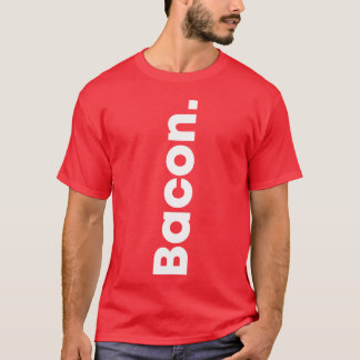 Camiseta Sim Bacon não Kevin Amantes de comida Amantes de b