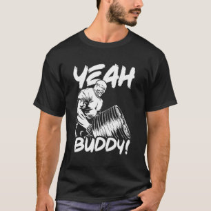 Camiseta Sim Buddy Ronnie Cole T-Bar Row Gym Motivational