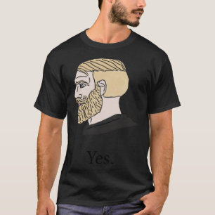 Camiseta Sim, Chad Meme Design