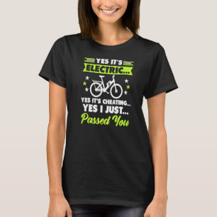 Camiseta Sim É Elétrica E Bike Elétrica Bicyc