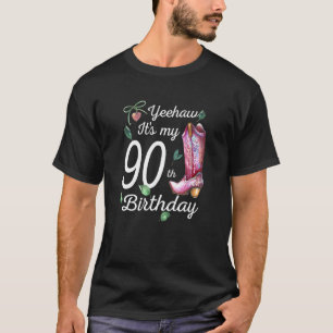 Camiseta Sim, É O Meu 90 Aniversário De 90 Anos C