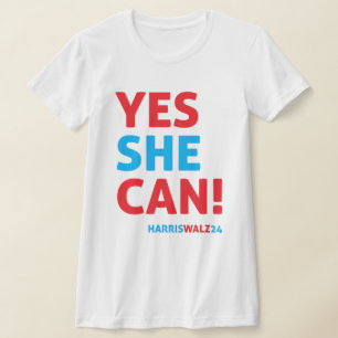 Camiseta Sim, ela pode Harris Walz