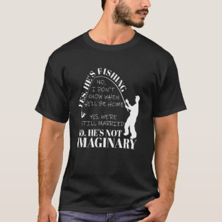Camiseta Sim Ele Está Pescando