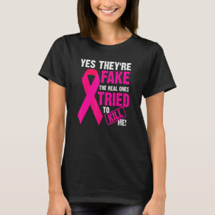 Camiseta Sim, Eles São Falsos Os Verdadeiros Tentaram Me Ma