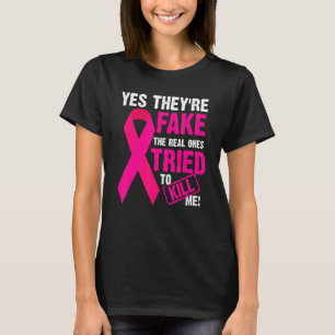 Camiseta Sim, Eles São Falsos Os Verdadeiros Tentaram Me Ma