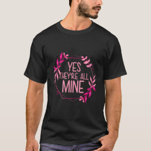 Camiseta Sim, Eles São Todos Meus Orgulhosos Mãe