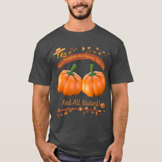 Camiseta Sim, essas abóboras são orgânicas