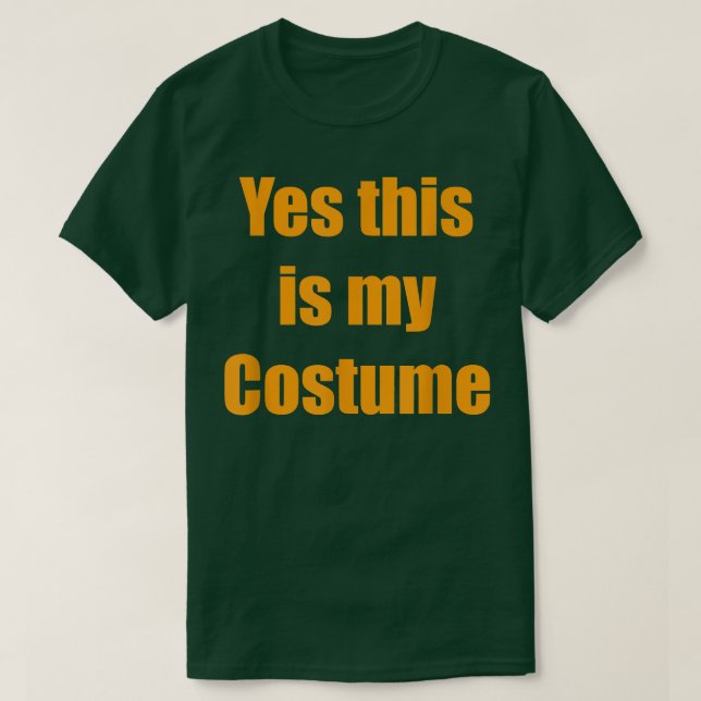 Camiseta Sim, este é o meu Fusume Halloween (Frente do Design)