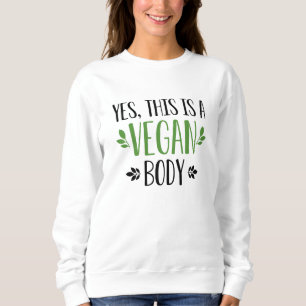 Camiseta Sim, Este É Um Corpo Vegan