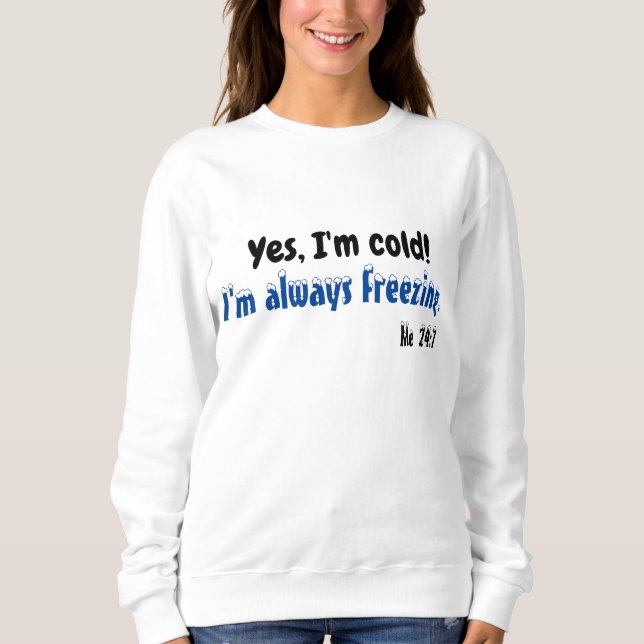 Camiseta Sim, estou frio (Frente)