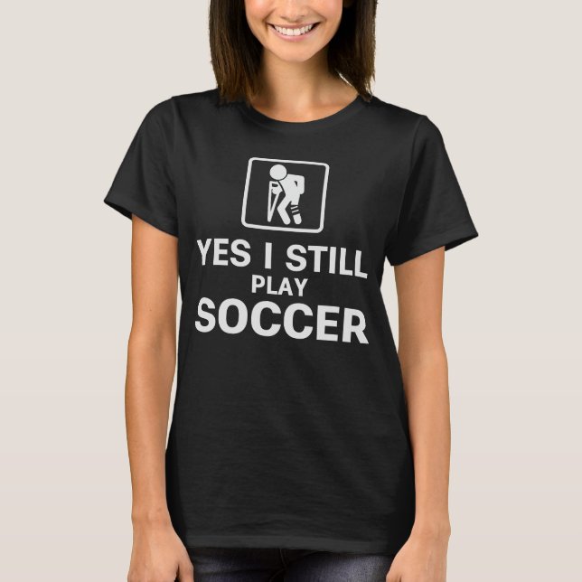 Camiseta Sim, Eu Ainda Toco Futebol (Frente)
