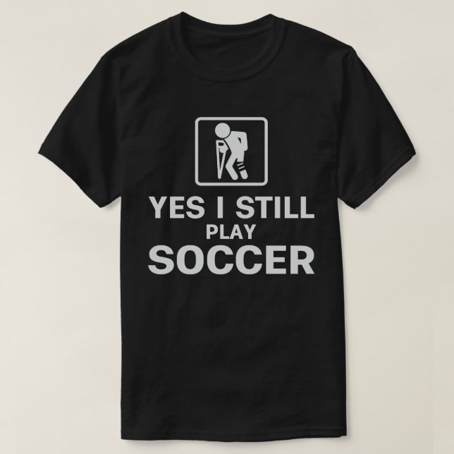 Camiseta Sim, Eu Ainda Toco Futebol (Frente do Design)