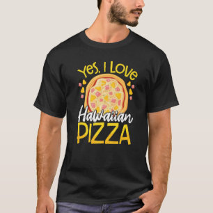 Camiseta Sim, Eu Amo Pizza Havaiana Festa de Pizza do Fazed