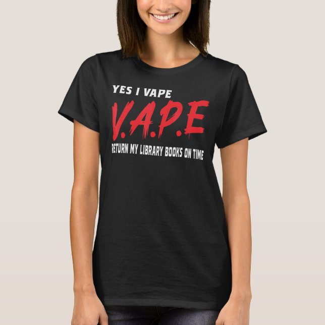 Camiseta Sim, Eu Devolvo Meus Livros De Biblioteca No Tempo (Frente)