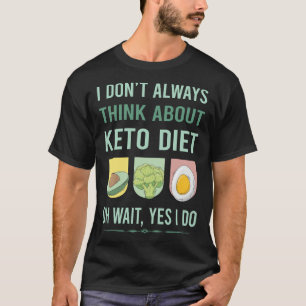 Camiseta Sim Eu Faço Dieta Cetogênica Cetona Cetose