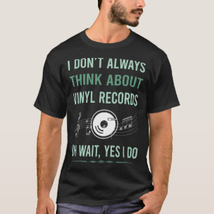 Camiseta Sim, eu faço vinil Record Records