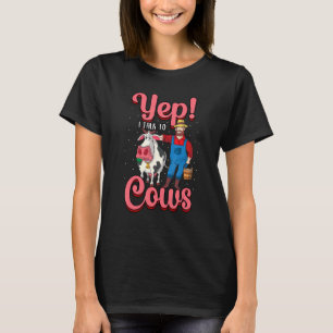 Camiseta Sim, Eu Falo Com Fazenda De Criadores De Criação D
