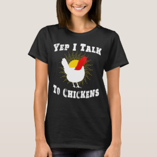 Camiseta Sim, Eu Falo Com O Farmador De Galinhas