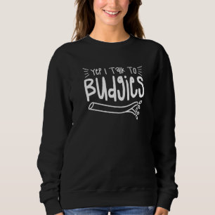 Camiseta Sim, eu falo com periquitos Papagaio Periquito    