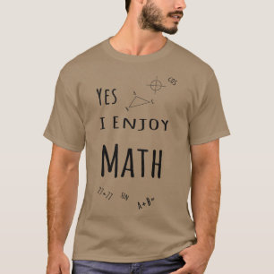 Camiseta Sim, eu gosto de matemática3