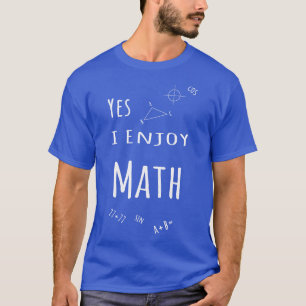 Camiseta Sim, eu gosto de matemática4