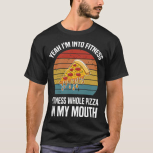 Camiseta Sim, eu gosto de pizza malhação inteira na minha b