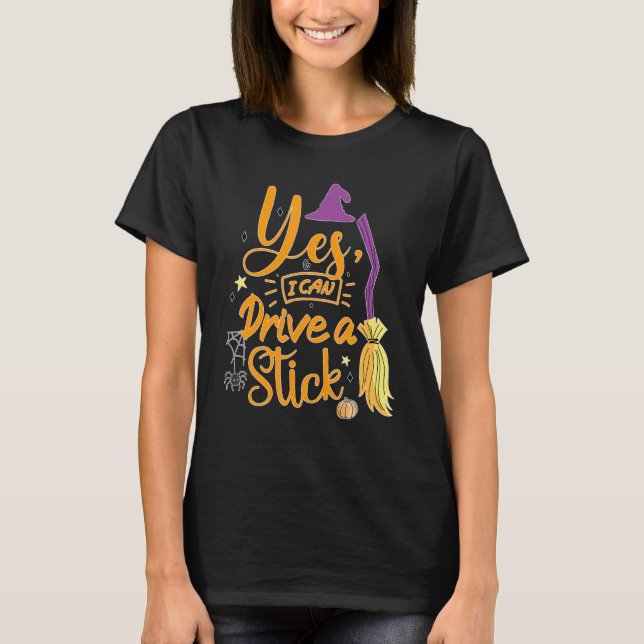 Camiseta Sim, Eu Posso Dirigir Um Manual (Frente)