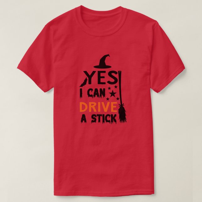 Camiseta sim, eu posso dirigir um pau01 (Frente do Design)